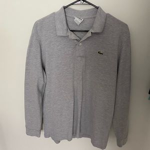 Lacoste Collared Long Sleeve